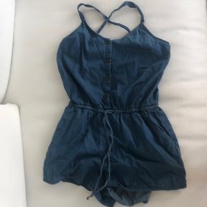 Denim romper from old navy